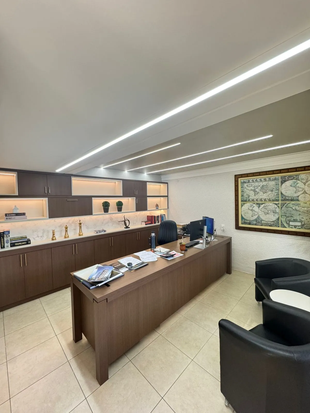 imagens da área interna da imobiliária